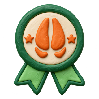 Your first clay badge